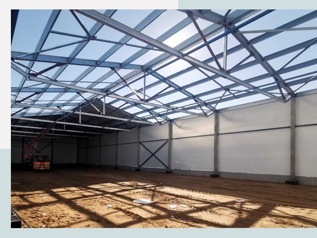 Строительство сенохранилищ в Магнитогорске