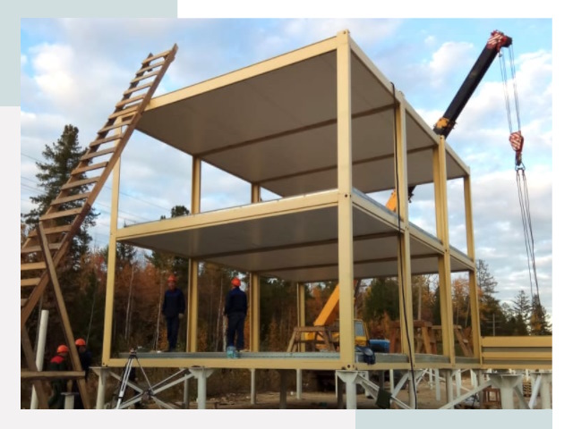 Строительство модульных здания Магнитогорск