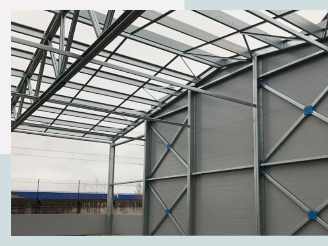 Каркасные ангары от СтальСтрой-Мгн по цене от 621 руб.