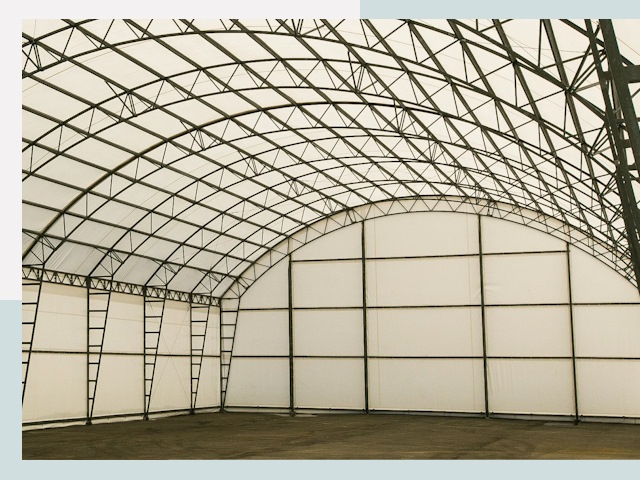 Арочные ангары от 621 руб. в Магнитогорск и Челябинская область