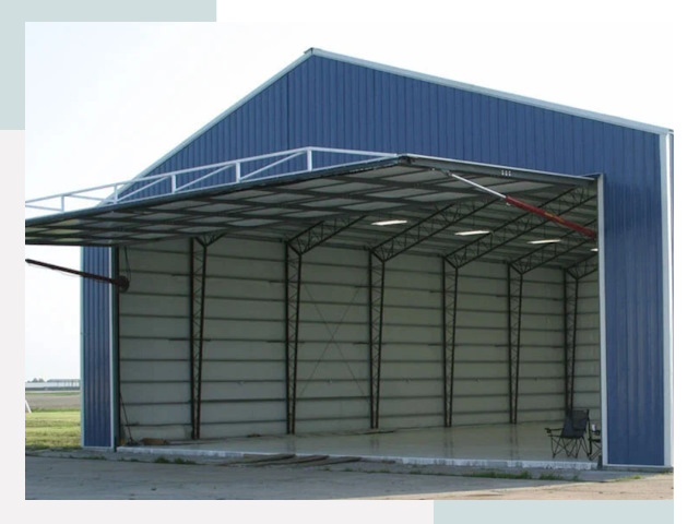 Прямо стенные ангары в Магнитогорске