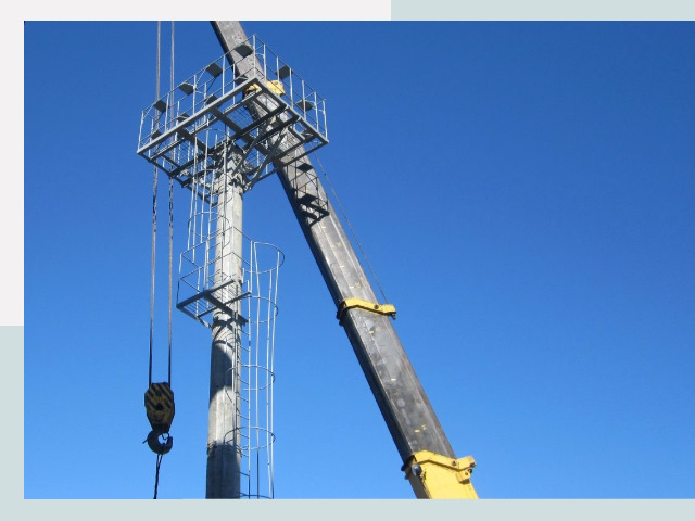 Монтаж осветительных мачт в Магнитогорск от 621 руб.