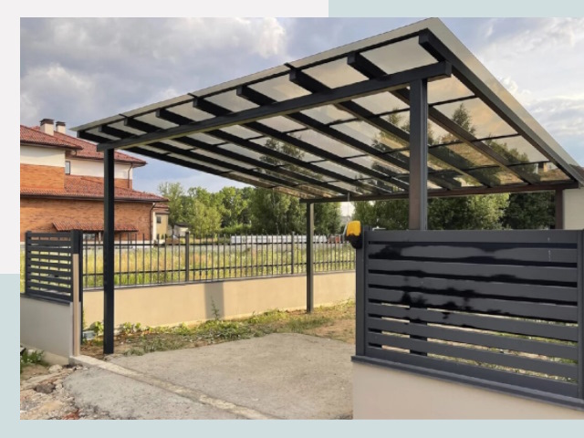 Металлические навесы в Магнитогорск от 621 руб. за м²