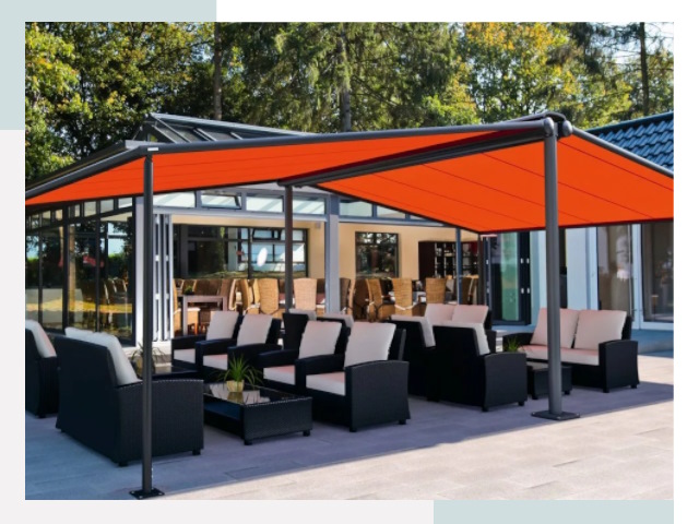 Навесы для кафе и ресторанов в Магнитогорске