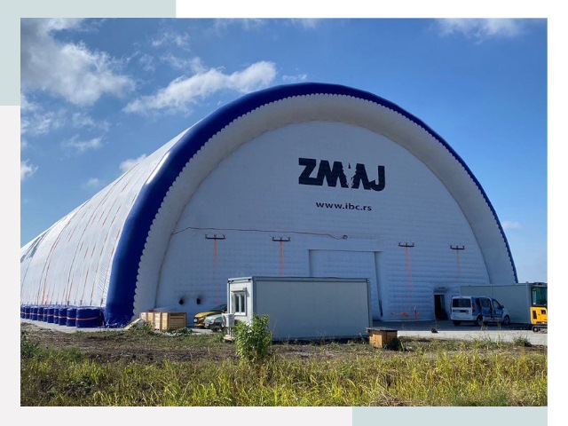 Брендирование ангаров в Магнитогорске