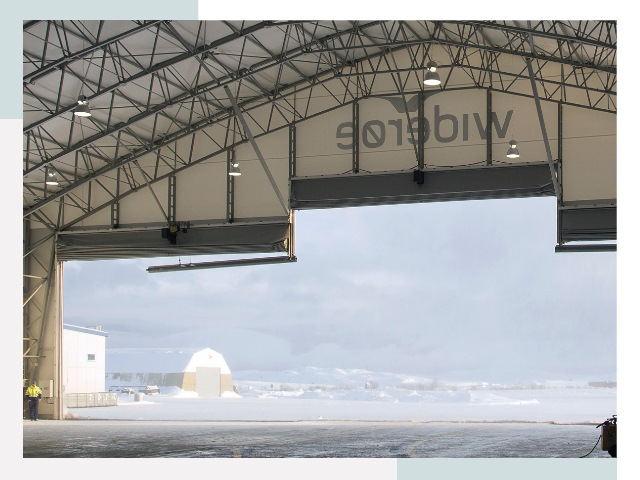 Ворота для ангаров в Магнитогорске