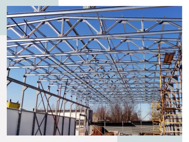 Металлокаркасы для складов в Магнитогорске